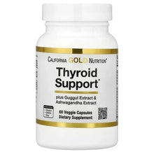 CaliforniaGoldNutrition_ThyroidSupportwithGuggul_Ashwagandha_BacopaandGreenTeaExtracts_60VeggieCapsules - Brands For Less USA
