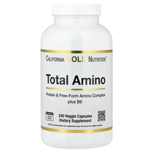 CaliforniaGoldNutrition_TotalAminowithVitaminB-6_and20AminoAcidBlend_240VeggieCapsules - Brands For Less USA