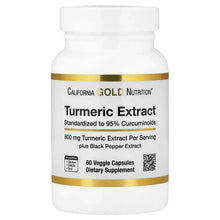 CaliforniaGoldNutrition_TurmericExtractwith95_Curcuminoids_andBioPerine_BlackPepperExtract_60VeggieCapsules - Brands For Less USA
