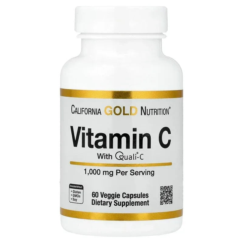 California Gold Nutrition, Vitamin C, Quali®-C, 1,000 mg– Brands For ...