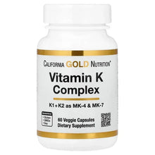 CaliforniaGoldNutrition_VitaminKComplex_60VeggieCapsules - Brands For Less USA