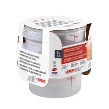 Cambro Round Translucent Container with Lid 6 qt., 2 pk. - Brands For Less USA