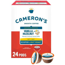 Cameron's Coffee Vanilla Hazelnut Flavored Naturally Caffeinated Keurig Pods, Light Roast, 24 Ct - Brands For Less USA