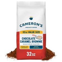 Cameron's Coffee Chocolate Caramel Brownie Light Roast Ground Coffee - 32oz - Brands For Less USA