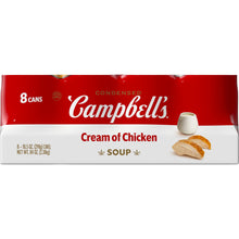 Sopa de crema de pollo condensada Campbell's (10.5 oz., paquete de 8)