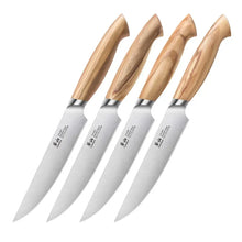 CangshanOlivSeriesSwedishSteel4-pieceSteakKnifeSet - Brands For Less USA