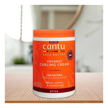 Cantu Shea Butter for Natural Hair Coconut Curling Cream, 25 oz. - Brands For Less USA