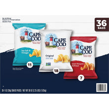 Cape Cod Chips, Variety Pack, 1 oz., 36 ct.