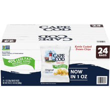 Cape Cod Original Less Fat Kettle Chips, Multi Pack, 1 oz., 24 ct.