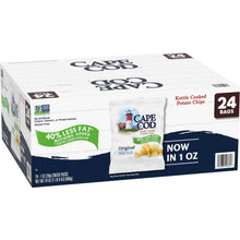 Cape Cod Original Less Fat Kettle Chips, Multi Pack, 1 oz., 24 ct.