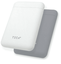 Tech Squared10K Mah Power Bank with USB-C PD 20W and USB-A, 2 Pk.