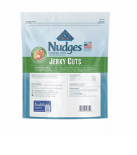 Blue Buffalo Nudges Natural Jerky Cut Dog Treats, Chicken Flavored, 40 oz.