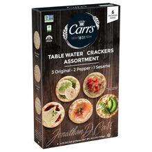 Carr's Table Water Crackers, Variety Pack, 25.5 oz