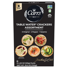 Carr's Table Water Crackers, Variety Pack, 25.5 oz
