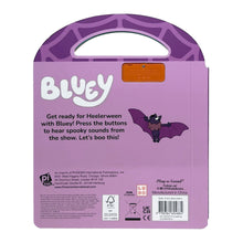Carry-Along Sound Book Deluxe Bluey Halloween by PI Kids, Hardcover