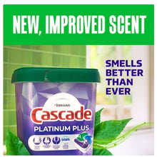 Cascade Platinum Plus ActionPacs Dishwasher Detergent Pacs, Fresh, 82 ct.
