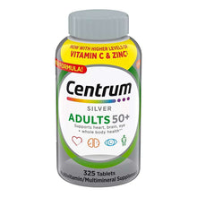 Centrum Silver Adults 50+ Multivitamin Supplement Tablets, 325 Count
