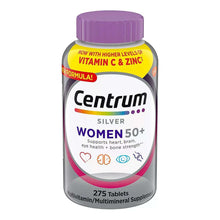 Centrum Silver Women’s Multivitamin and Multimineral Supplement Tablets, 275 Count
