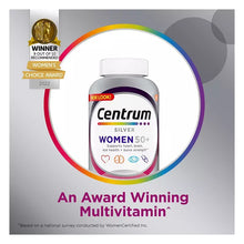 Centrum Silver Women’s Multivitamin and Multimineral Supplement Tablets, 275 Count