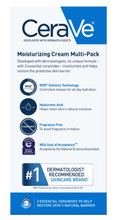 CeraVe Moisturizing Cream Interchangeable Multi-Pack, 16 oz Jar with Pump + 16 oz Jar