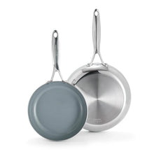 CeramicNonstick2-PieceSkilletSet - Brands For Less USA