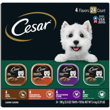 CesarFiletsInSauceVarietyPackWetDogFoodForAdultDogs_3.5OzTray_24Pack - Brands For Less USA