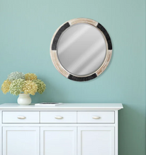 Chadwick 30" Round Wood Mirror