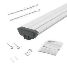 Champion Electronics 4ft LED Shop Light 10,000 Lumen with Motion Sensor, Steel Tread Plate