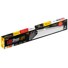 Champion Electronics 4ft LED Shop Light 10,000 Lumen with Motion Sensor, Steel Tread Plate