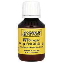 CharlieandFrank_PetOmega-3FishOil_ForCats_Dogs_3.3floz_100ml - Brands For Less USA