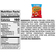 Cheetos Crunchy Cheddar Cheese Snacks, 17.37 oz. (PACK OF 3 )