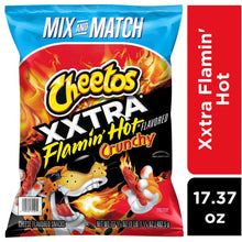 Cheetos XXTRA Flamin' Hot Cheese Flavored Snacks, 17.37 oz. (PACK OF 3 )
