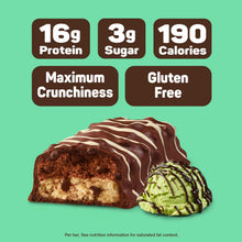 Chef Robert Irvine's FITCRUNCH High Protein Baked Bar, Mint Chocolate Chip, 18 ct.