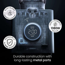 Chefman Obliterator Ice-Crushing Blender with Auto Blend Technology