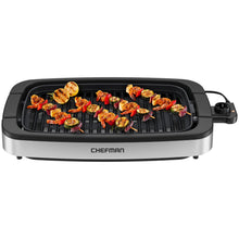 Chefman 6 Serving Electric Indoor Grill, w/ Temperature Control, Smokeless, Stainless Steel