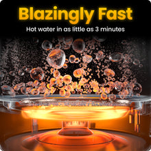 Hervidor eléctrico Chefman de 1,8 litros, 1500 W, de cocción rápida con tapa extraíble, acero inoxidable 