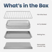 Chefman 10-in-1 Stainless Steel French Door Toaster Oven Air Fryer