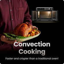 Chefman 10-in-1 Stainless Steel French Door Toaster Oven Air Fryer