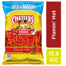 Chester's Fries Flamin' Hot Corn & Potato Snacks, 13.5 oz.  (PACK OF 3 )