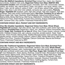 Chex Mix Traditional, Cheddar and M&M Sweet & Salty Mix Variety Pack, 1.75 oz., 40 pk.