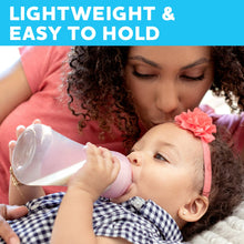 Chicco Duo Hybrid Baby Bottle, Invinci-Glass Inside/Plastic Outside, 9oz, 2-Pack - Neutral, New