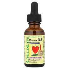 ChildLifeEssentials_VitaminD3_NaturalBerry_12.5mcg_500IU_1floz_30ml - Brands For Less USA