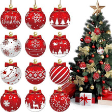 Chmadoxn12PcsWoodChristmasBallsOrnaments-3InchHanging-_1 - Brands For Less USA