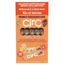 Circ Energy Bites, Peanut Chocolate Chip, 1.76 oz, 14-count - Brands For Less USA