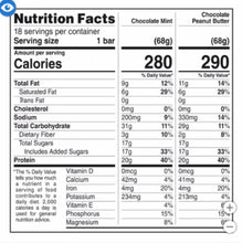 Clif Builder's Protein Bar, Variety Pack, 2.40 oz, 18-count