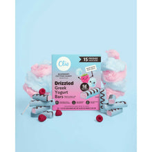 Clio Greek Yogurt Raspberry Cotton Candy Bars, 15 count