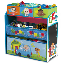 CoComelon Design & Store 6 Bin Toy Storage Organizer by Delta Children - Brands For Less USA