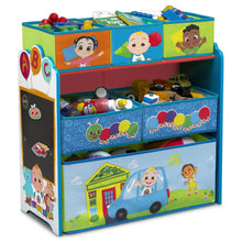 CoComelon Design & Store 6 Bin Toy Storage Organizer by Delta Children - Brands For Less USA