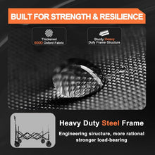 CollapsibleFoldingWagonCart_350LBSUtilityLargeCapacityCartFoldableWagonwithAllTerrainWheels_GroceryWagonsCartsforGardenShoppingSportsCamping5 - Brands For Less USA