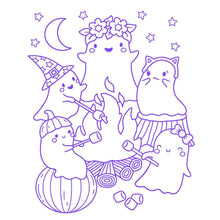 ColorWorld: Spooky Sweet Halloween, Mixed Media